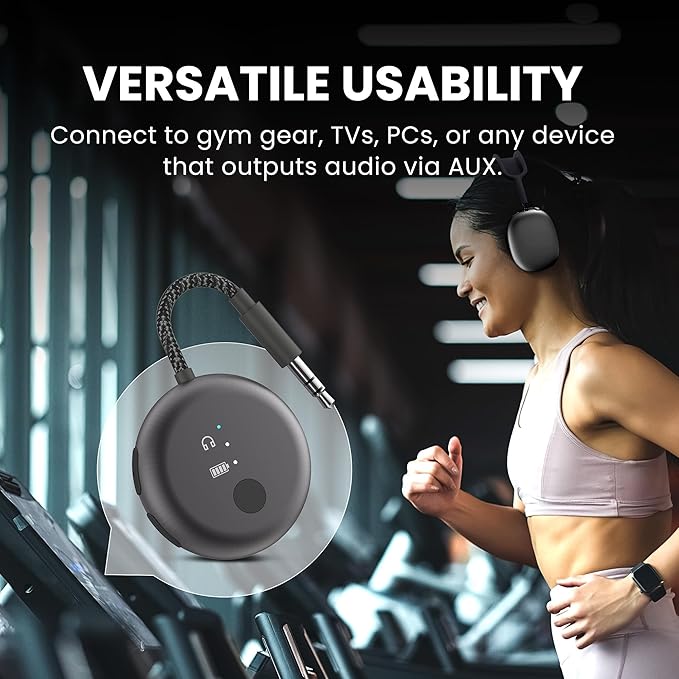 Avantree SoundJet R1 – 25Hr Airplane Bluetooth Adapter
