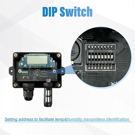 Tzone RS485 Temperature Humidity Sensor Modbus RTU Temp Sensor Digital