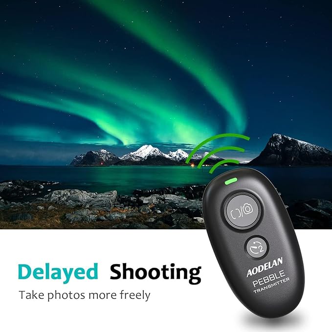 AODELAN Camera Remote Control | Wireless Shutter Release |