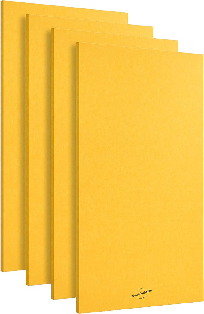 AudioSilk Acoustic Panels, 4 Pack ROOM KIT