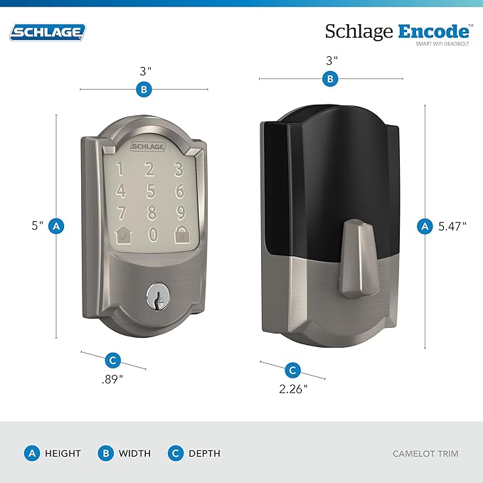 Schlage Encode Smart WiFi Deadbolt Lock