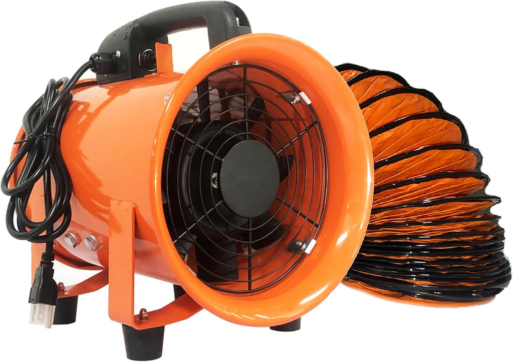 FICBXRA Utility Blower Fan 12 Inch Portable Axial Exhaust Fan 790W/7A 2300CFM