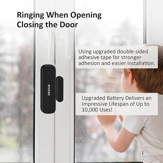 Wireless Door Chimes When Door Open Entry