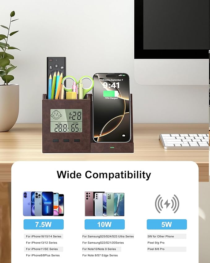 Multifunctional Pen Holder and Organizer