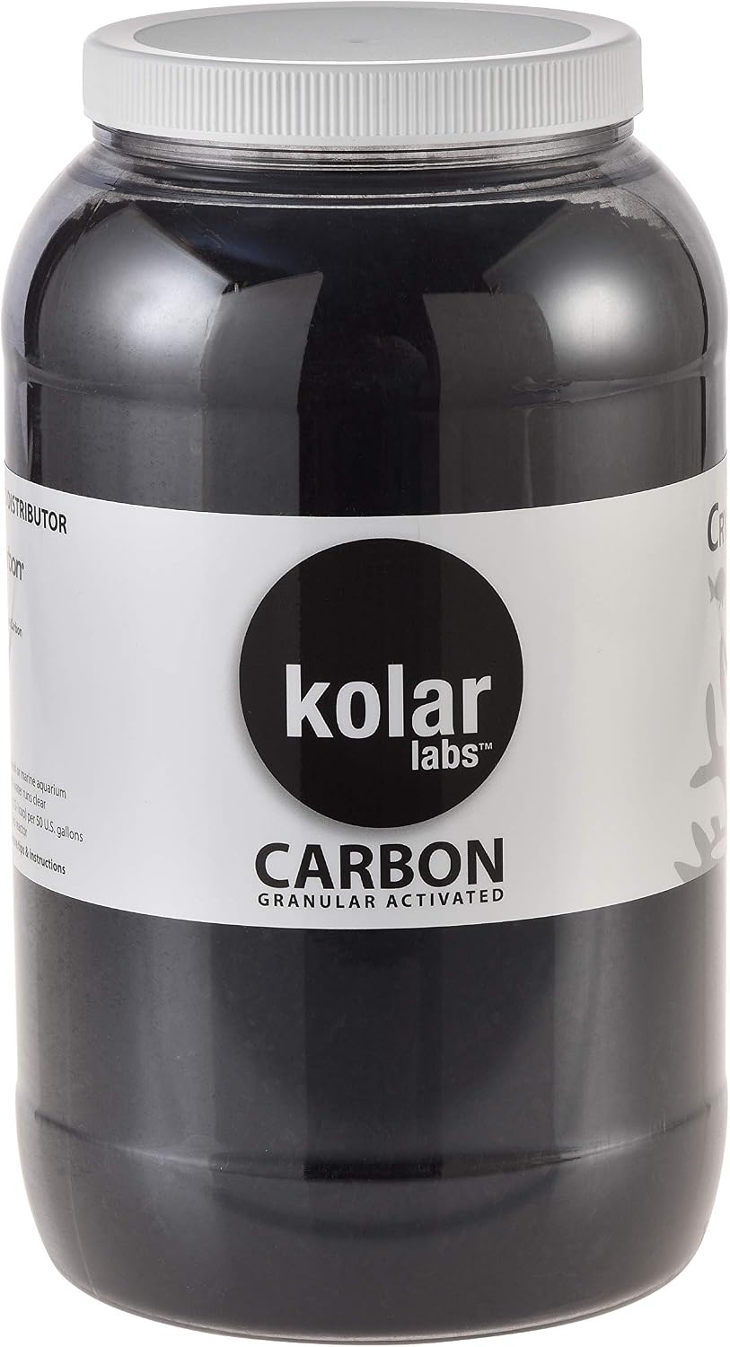 Kolar Labs Crystal Cal Activated Carbon – 1 Gallon, Activated Charcoal for Aq...