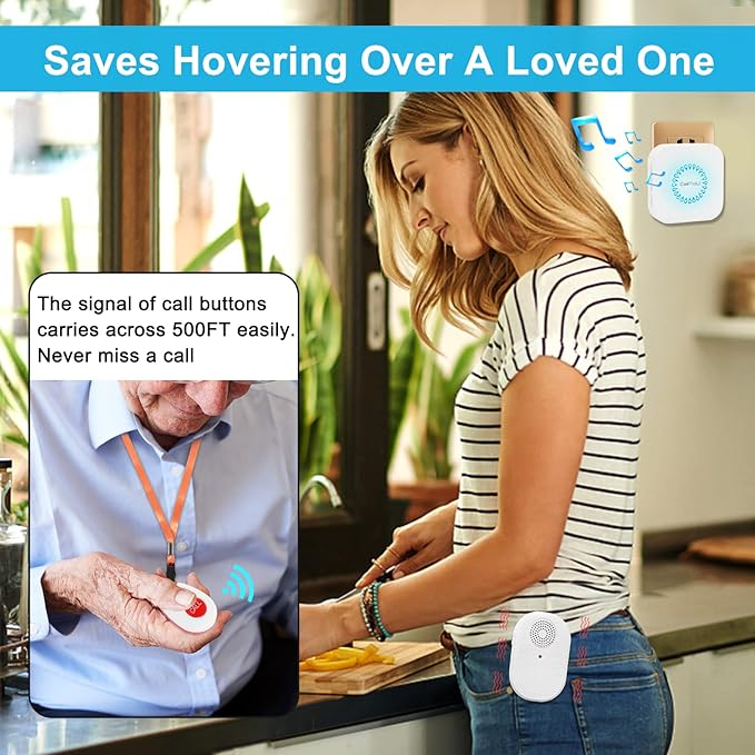 CallToU Wireless Caregiver Pager Call Button