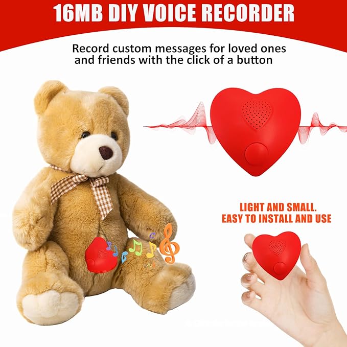 Voice Recorder, XLW 16min USB Downloadable, Recordable Sound Chips Module