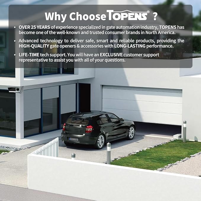 TOPENS HLR01 HomeLink Compatible Universal Receiver
