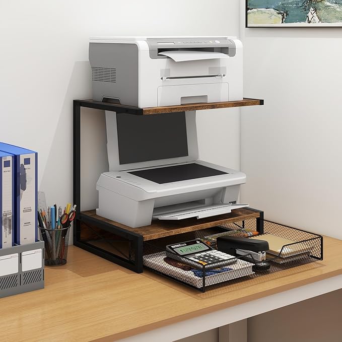 ELITEROO 2-Tier Desktop Printer Stand