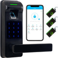 Fingerprint Door Lock, Heavy Duty Full APP Control Touchscreen Keypad