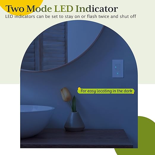 TG 4 Hour Countdown Timer Switch, 5-10-30-60 Min, 2-4 Hour, in Wall Timer Switch (2 Pack)