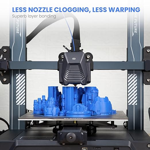 ELEGOO PLA Filament 1.75mm Dark Blue & Red 2KG, 3D Printer Filament Dimensional