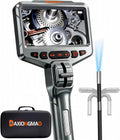 Daxiongmao Articulating Borescope, 1080P HD Inspection Camera with Lights
