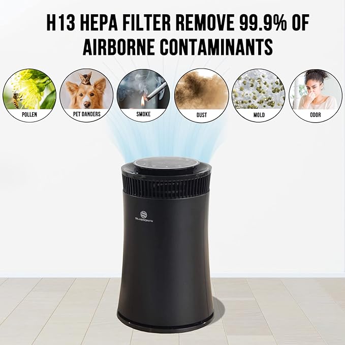 Air Purifier for Home Large Room – 5-in-1 HEPA Filter System, Covers Up to 500
