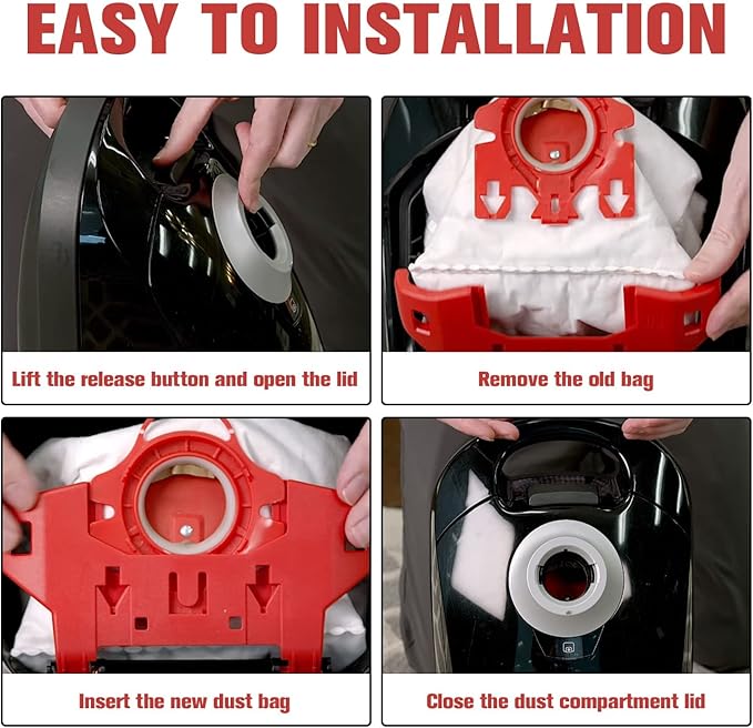 3D Airclean Dust Bags Replacement