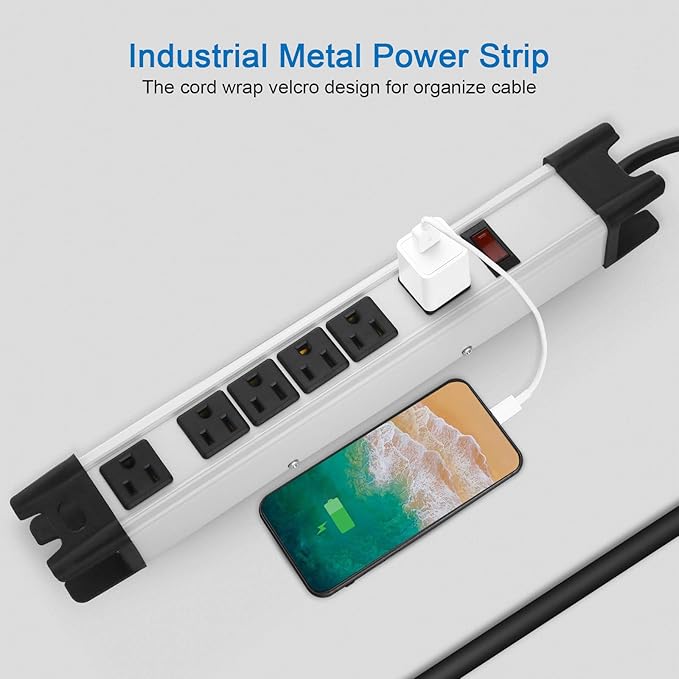Heavy Duty Power Strip Surge Protector