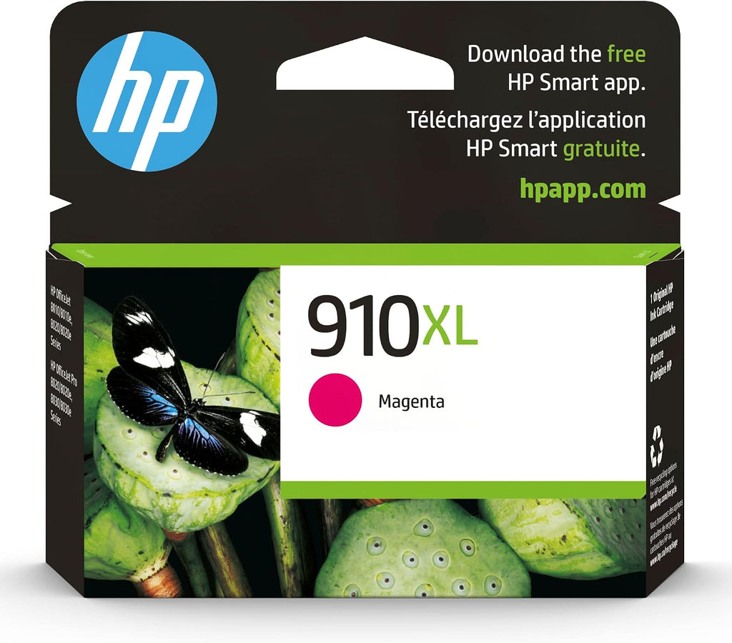 HP 910XL Magenta High-Yield Ink Cartridge | Works