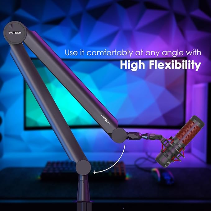 IXTECH Premium Microphone Boom Arm