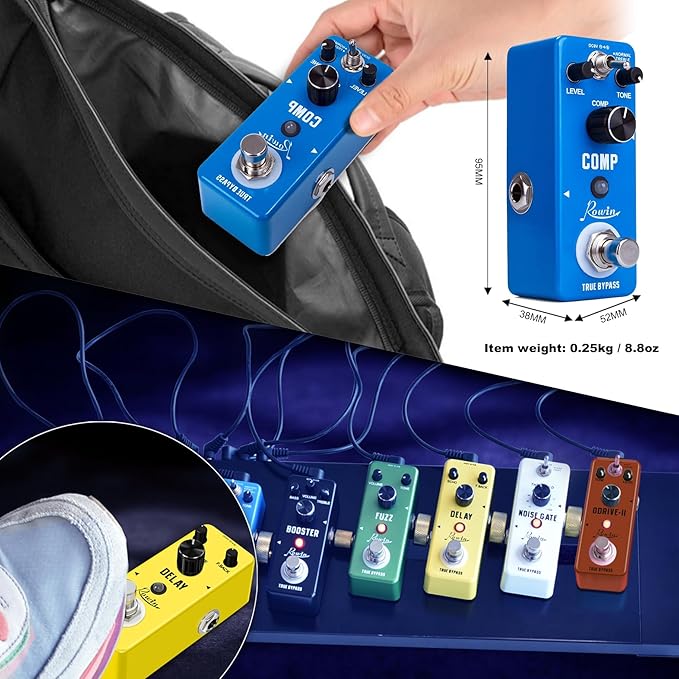 Rowin Compressor Pedal Comp Effect Pedal