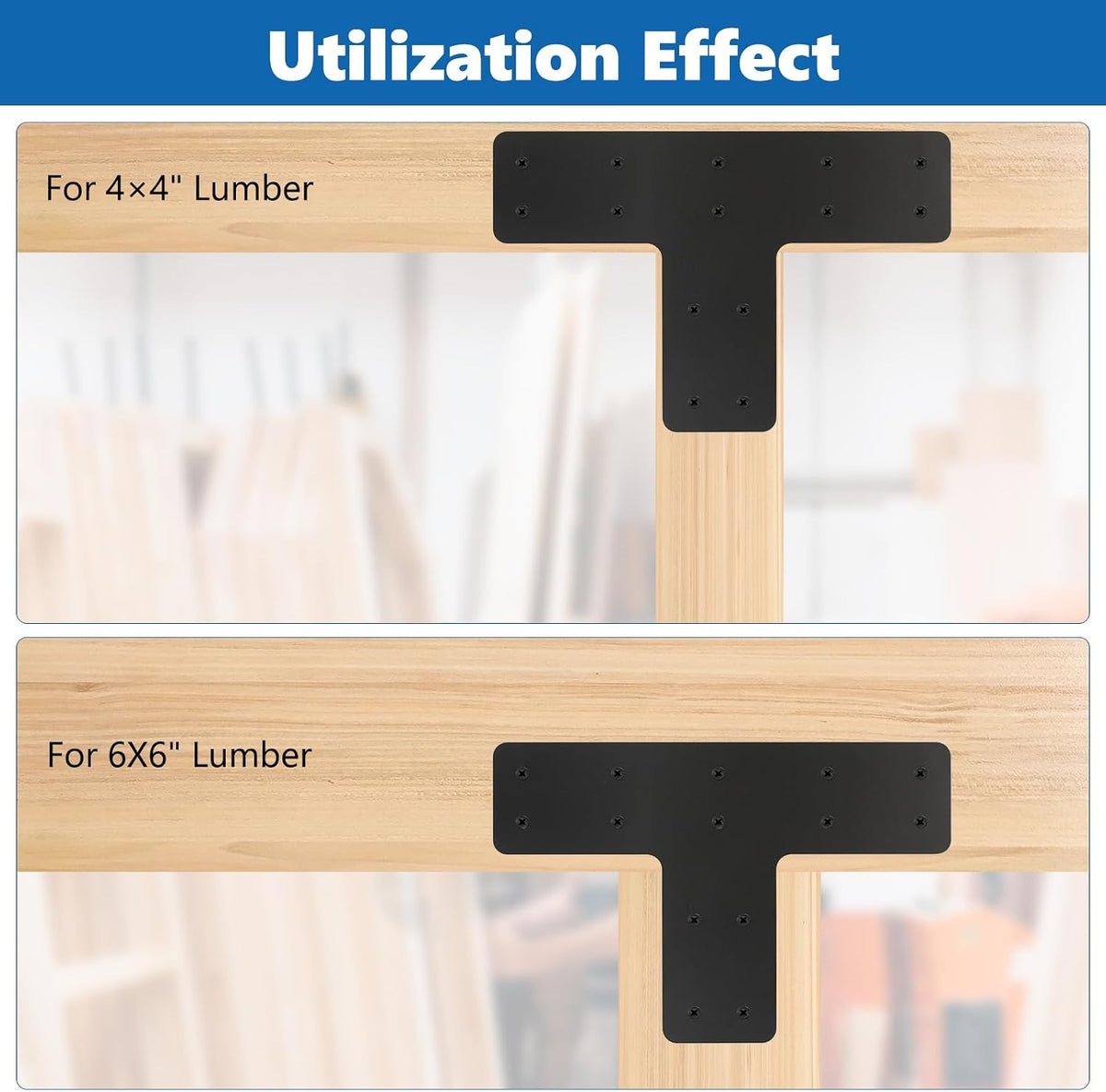 12*8 inch t post timber brackets,post to beam, side view