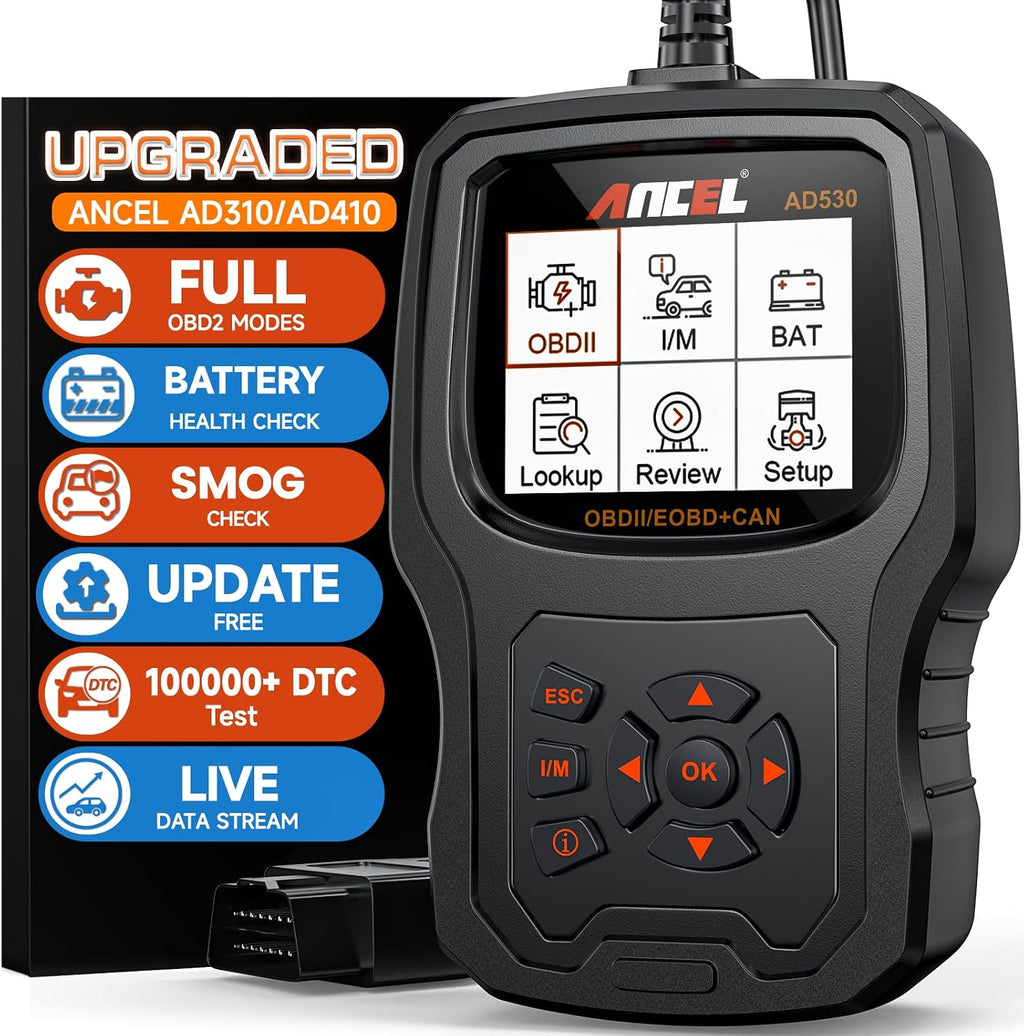 ANCEL AD530 OBD2 Scanner-Upgraded AD310, Car Code Reader