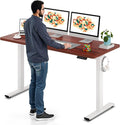 SANODESK Electric Standing Desk 60 x 24 Inches Whole-Piece Desktop Height
