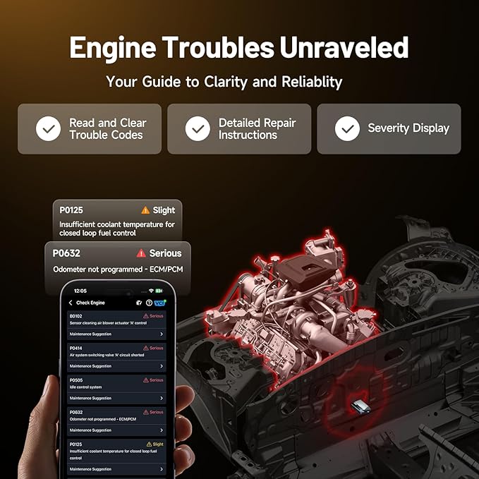 TOPDON Carpal OBD2 Scanner Bluetooth