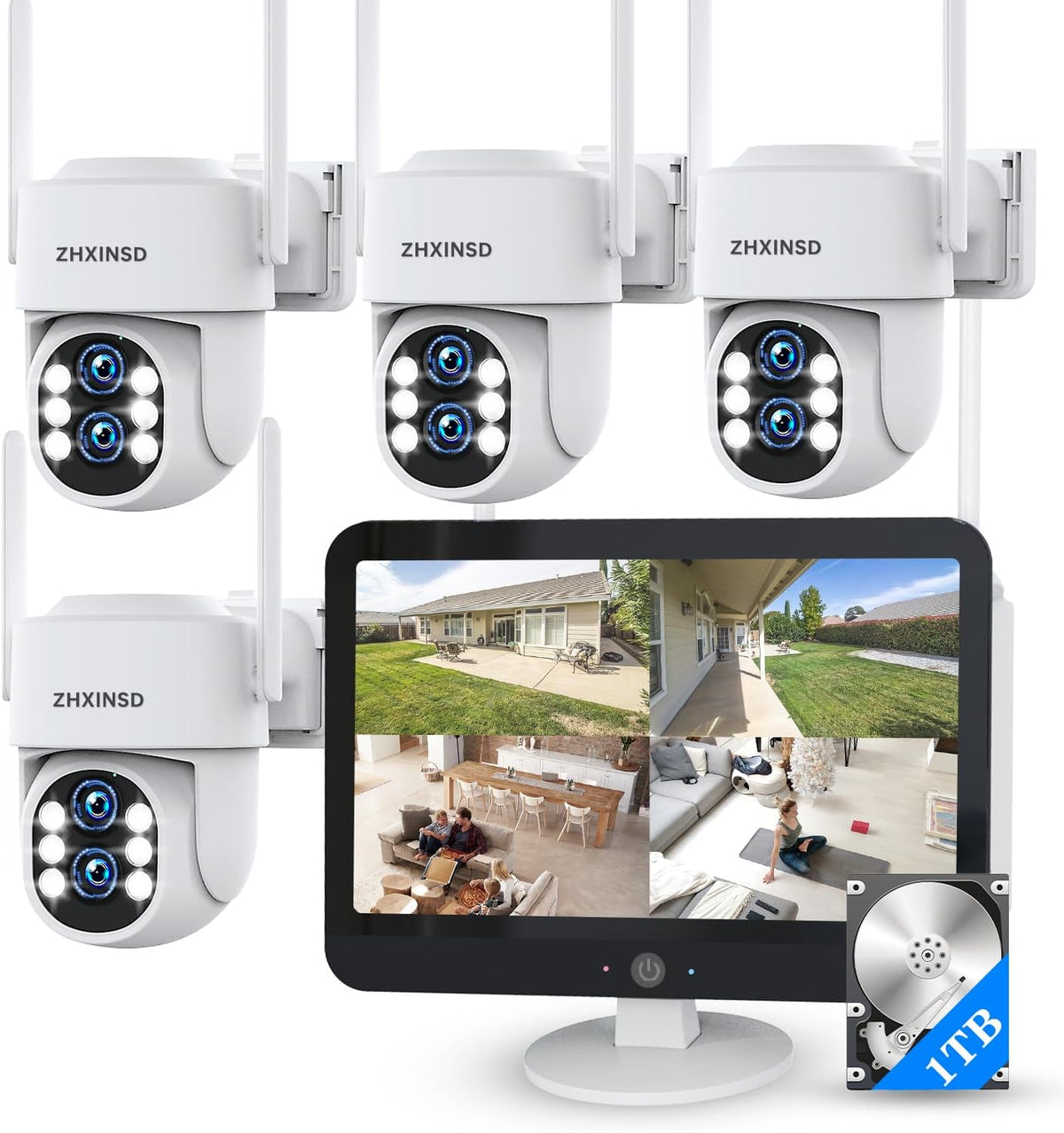 Security Camera System Outdoor Wireless