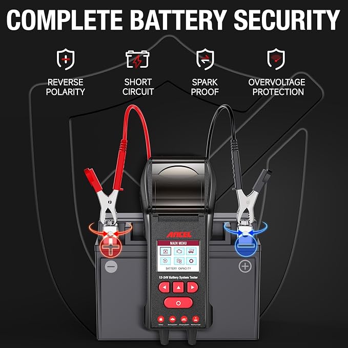 ANCEL BST600 Car Battery Tester - 12V/24V