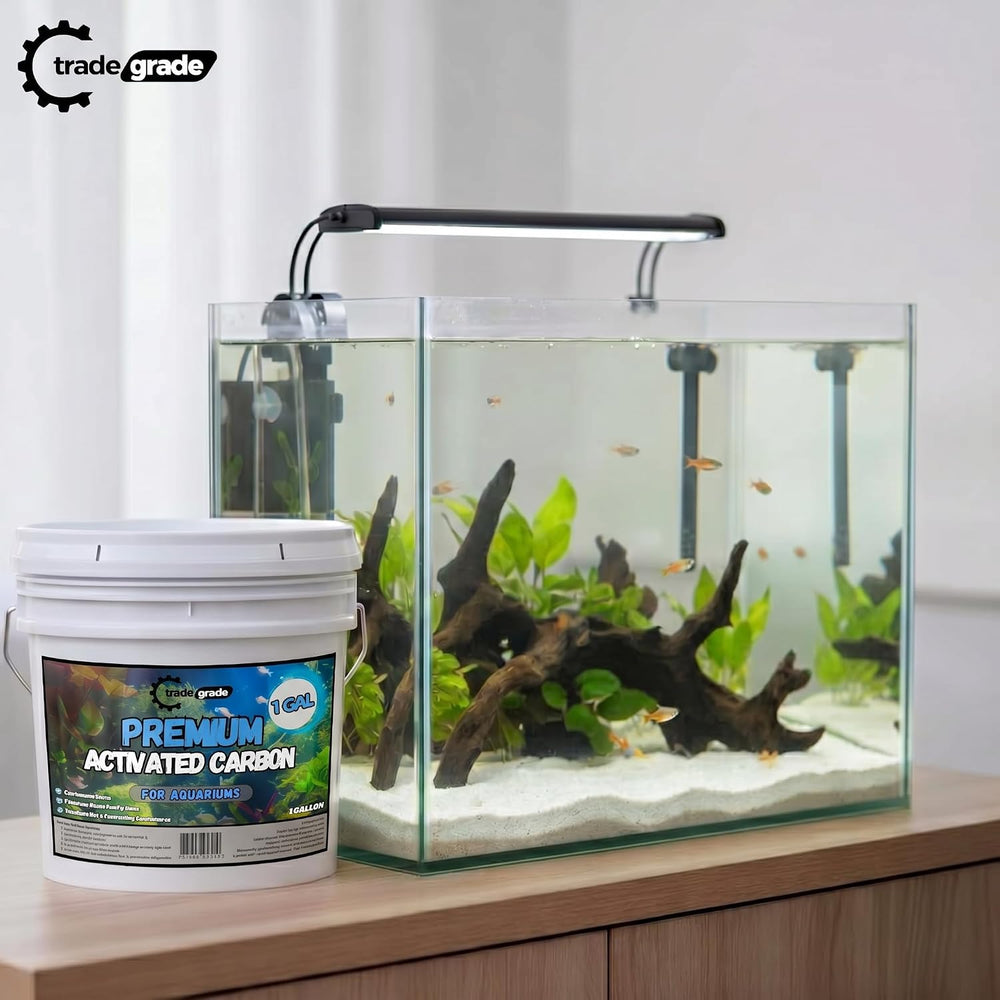 TradeGrade Premium Activated Carbon (1 Gallon) Granular Charcoal Filter Media...