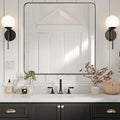 ANDY STAR Black Bathroom Mirrors