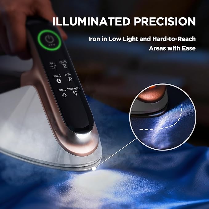 Newbealer Steam Generator Iron, 1500W Turbo Steamer