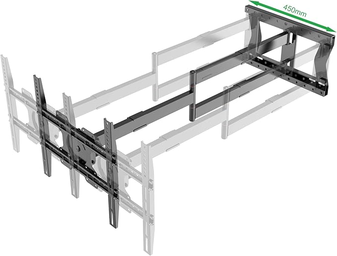Physix 2120 Long arm TV Wall Mount