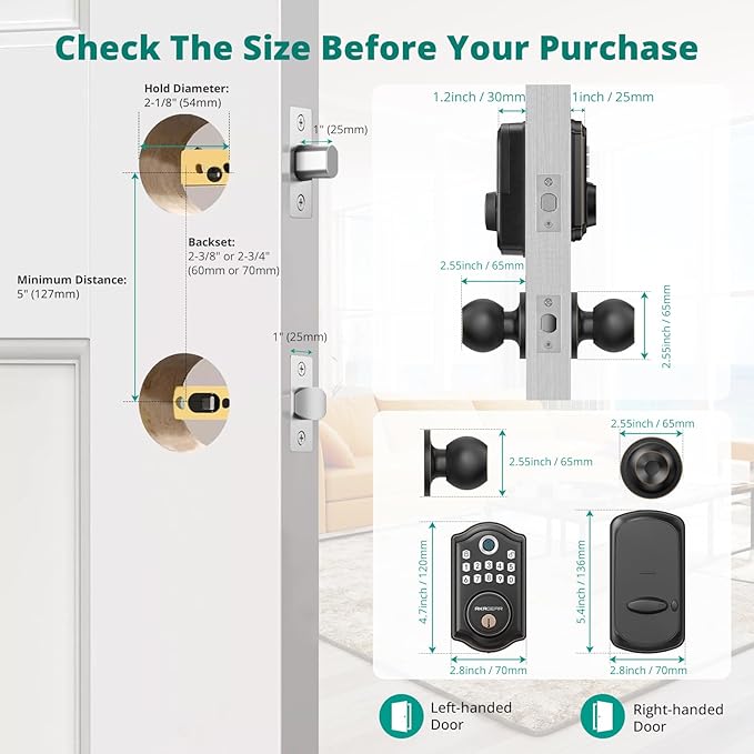 AkaGear DS10 Keyless Entry Door Lock