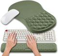 Hokafenle 2 in 1 Ergonomic Mouse Pad Wrist Support & Wrist Rest