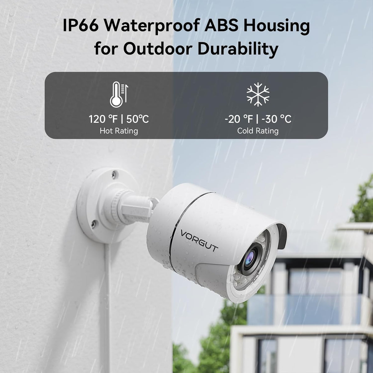 wired security camera system outdoor, 4x 1080p cctv, package contents