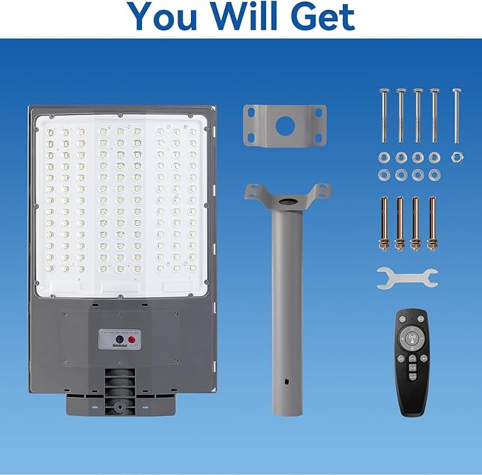 10500W Solar Street Lights Outdoor (2PCS)