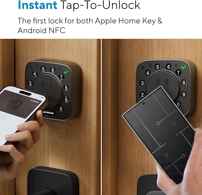 ULTRALOQ Bolt NFC Smart Deadbolt Lock