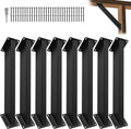 8 Pcs 45 Degree Angle Support Brackets for Pergola,Gazebos