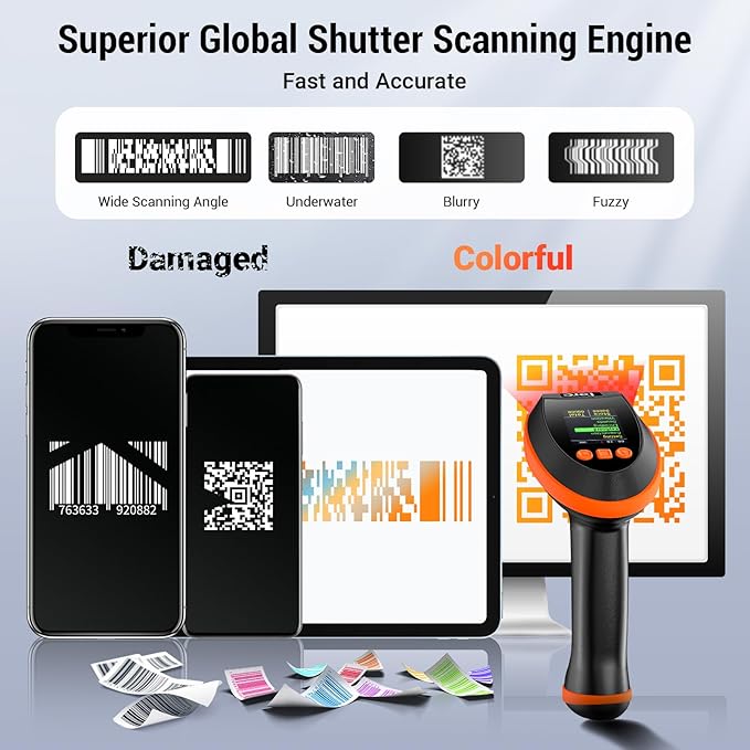 Tera Barcode Scanner Wireless 2D