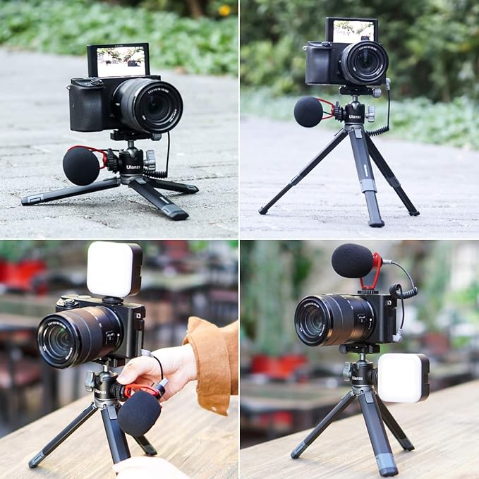 Portable Desktop Mini Tripod PICTRON MT-24 Compact Camera Tripod Aluminum Alloy