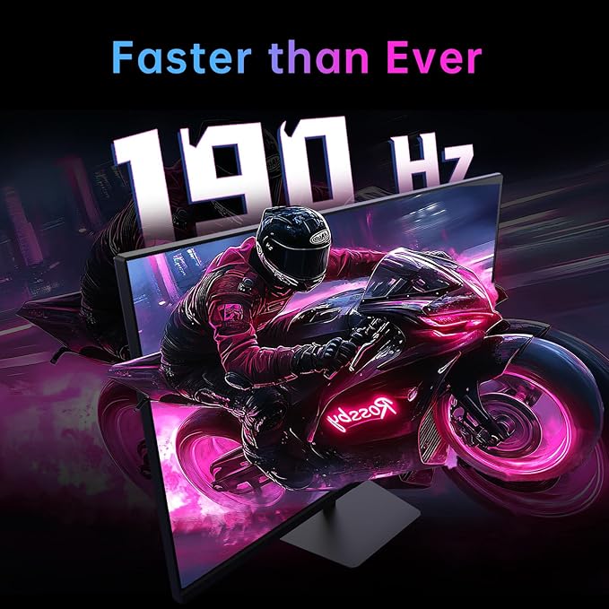 KTC 24 Inch 180Hz/190Hz Gaming Monitor, FHD PC Computer Monitor