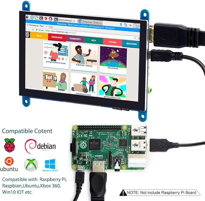 ELECROW 5 Inch Touch Screen Monitor