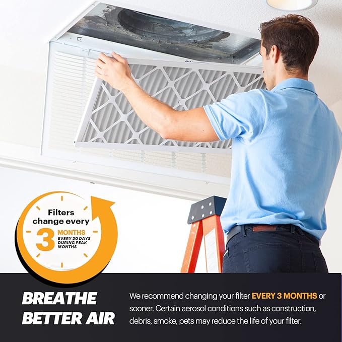 BNX TruFilter 20x23x1 Air Filter MERV 11 (6-Pack)