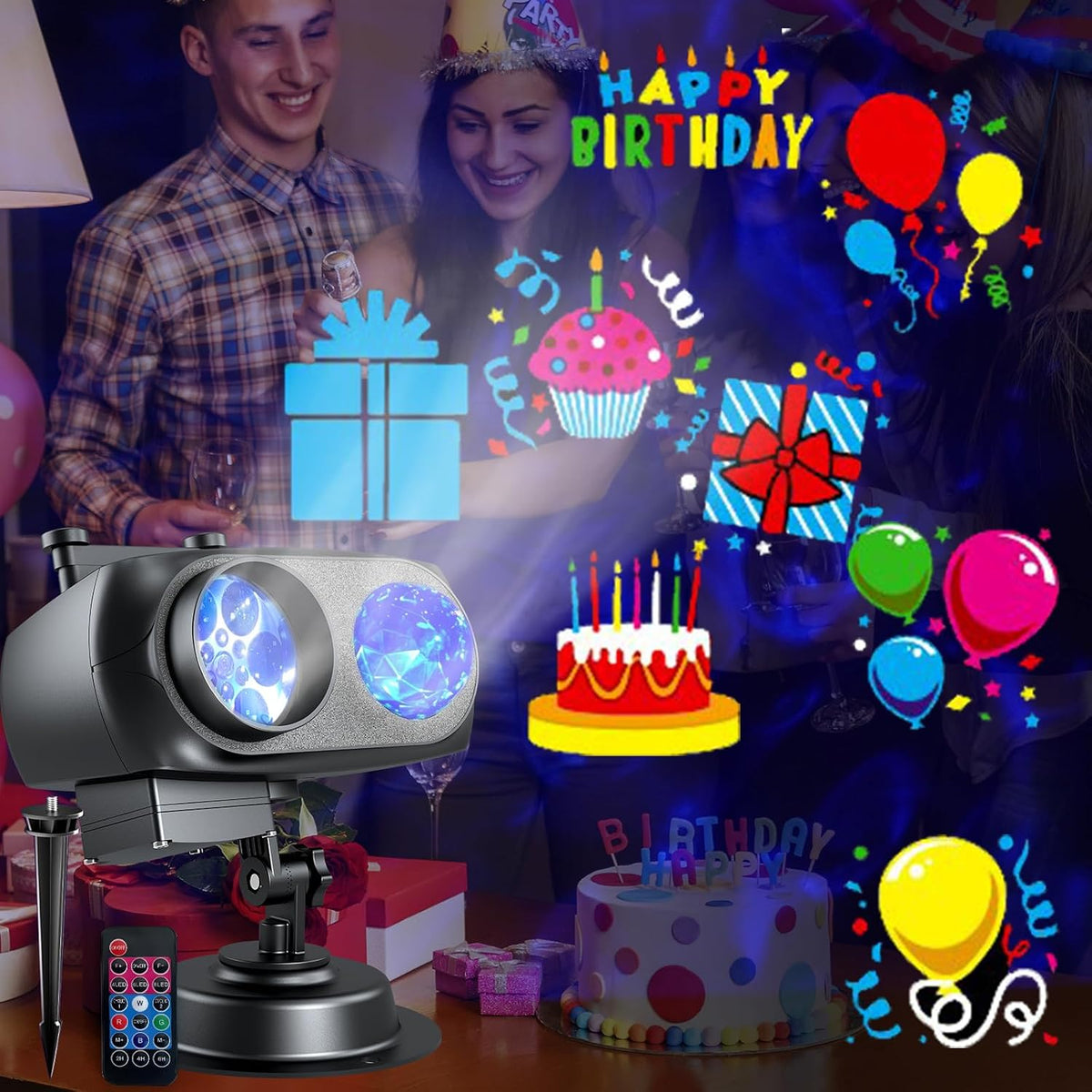 Halloween Projector Lights Outdoor Brighter Holiday Themes Christmas
