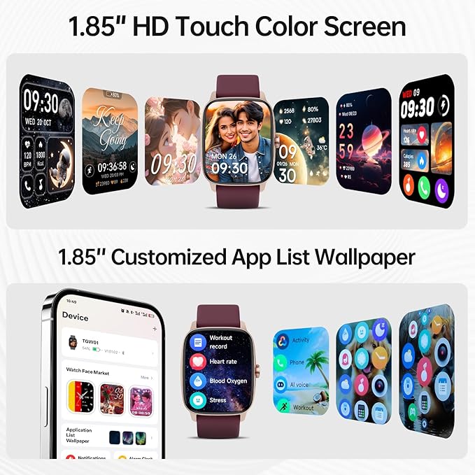 Smart Watches for Women Men
