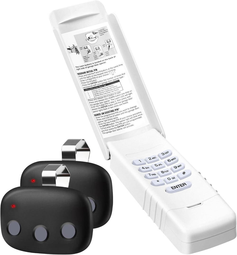 NMTK/LPWKP/MDTK Linear Garage Door Opener Remote Keypad Megacode