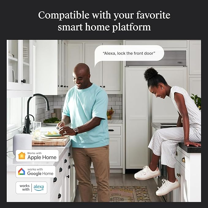 Level Lock+ WiFi Deadbolt Smart Lock