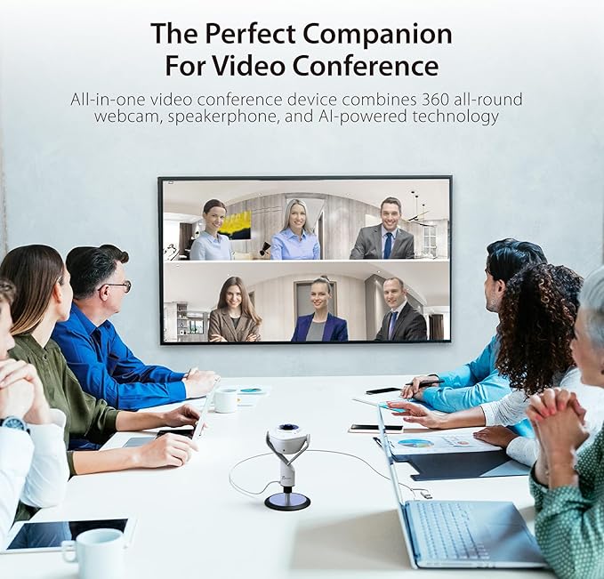 j5create 360 All Around AI-Powered Conference Room Camera