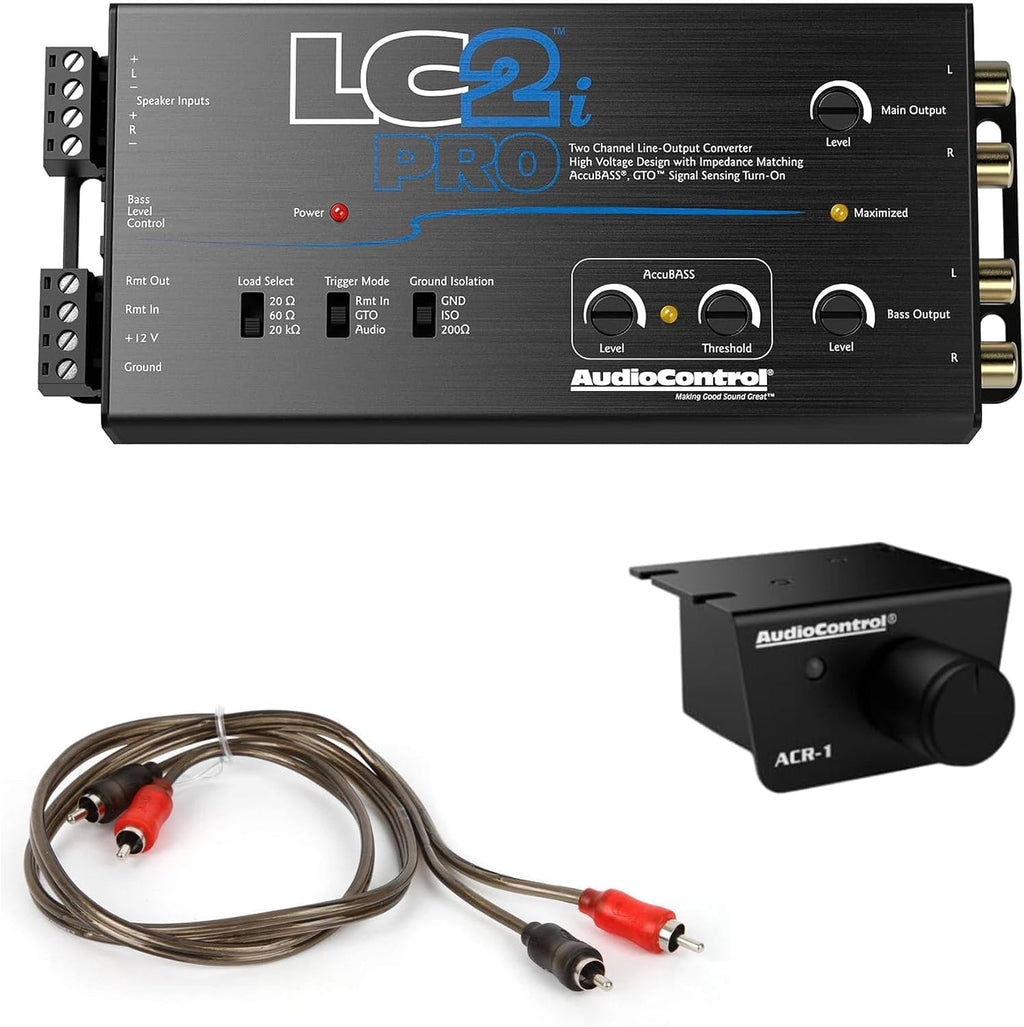 AccuBASS 2-Ch Line Out Converter Kit